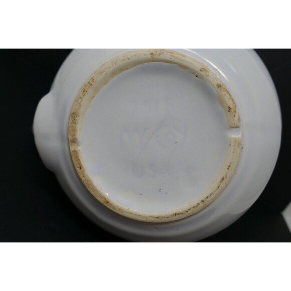 Nelson McCoy Pottery  1980s Strawberry Country Water Pitcher  #7515 USA - Picture 9 of 10